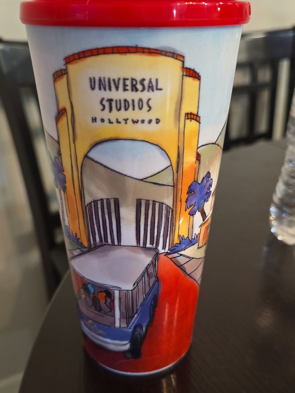 Universal Studios Hollywood Red Travel Cup